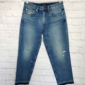Lucky Brand Zoe Boyfriend Distressed Jeans